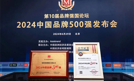 【逐梦新时代，品牌赢未来】哈药品牌荣登中国品牌500强